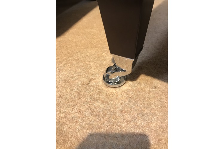 Chrome Castor Cups x 4 - CHROME50C, CHROME50F